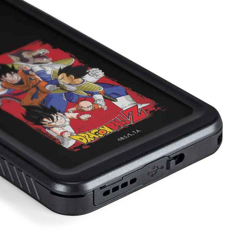 Dragon Ball Z Goku Vs Vegeta Galaxy S24 Plus Waterproof Case